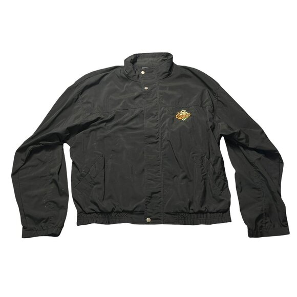 VTG Antigua Baltimore Orioles Jacket Men's Large 23x27 Windbreaker MLB - Picture 1 of 10